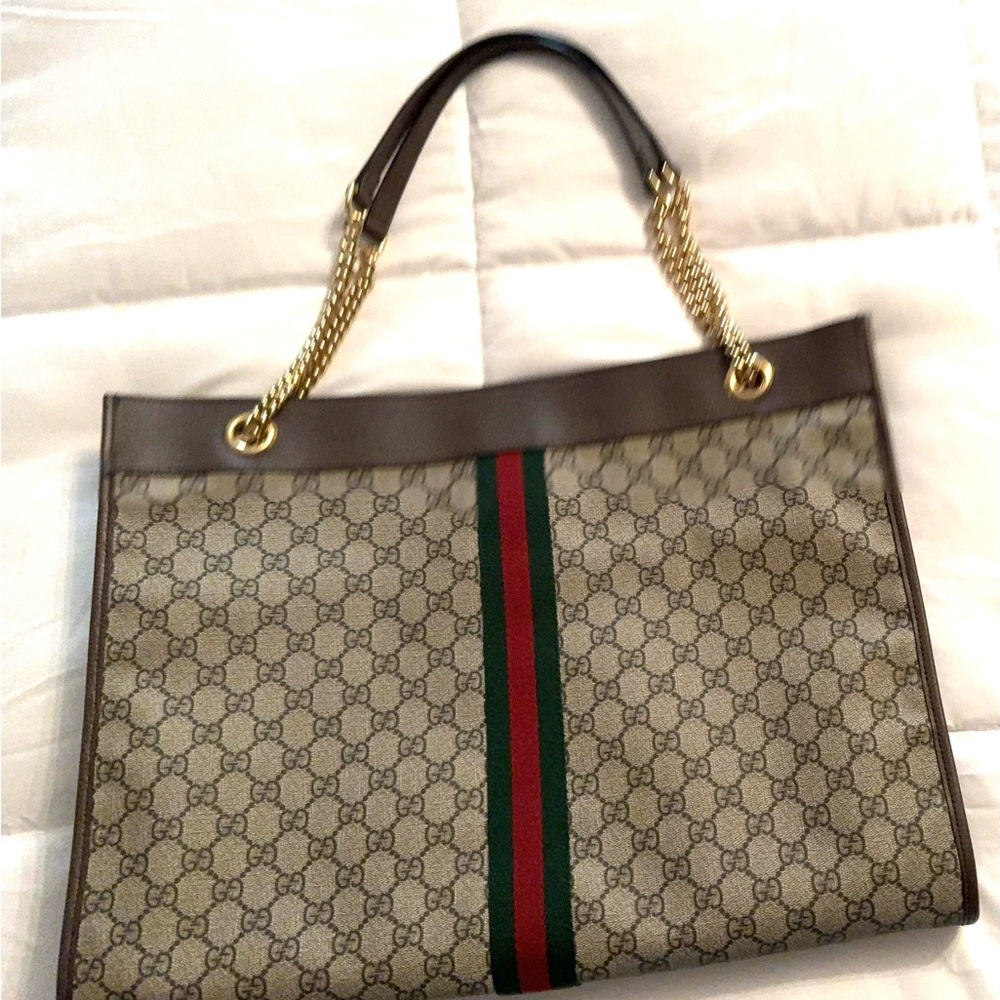 Gucci Rajah Large Tote. - Picture 6 of 7